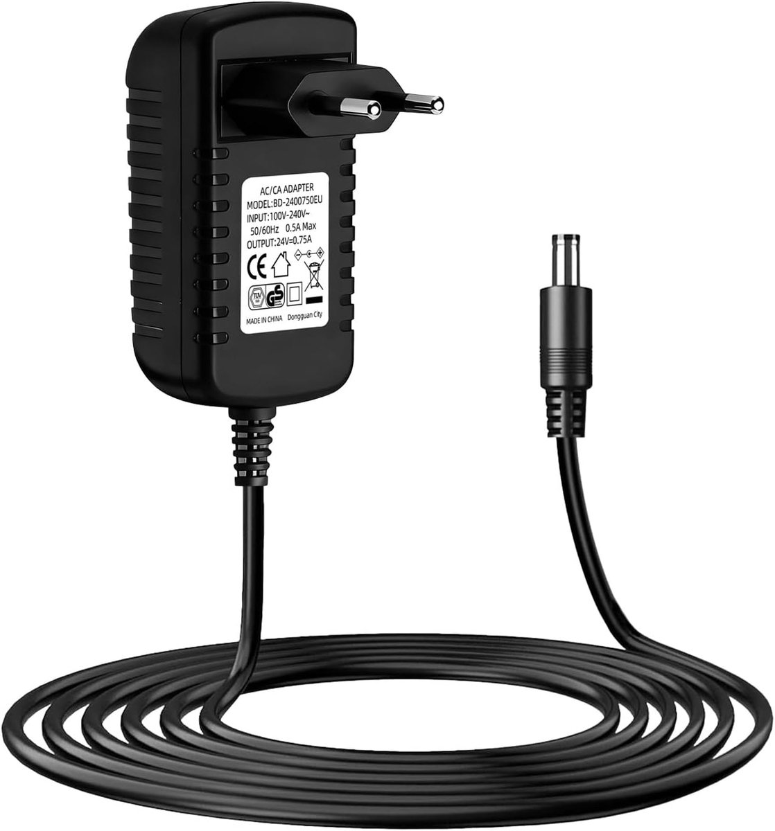 Oplader 24V 0.75A - Geschikt voor stofzuiger X-Pert RH6838/RH6878 - Betrouwbaar en efficiënt - ShopVlot