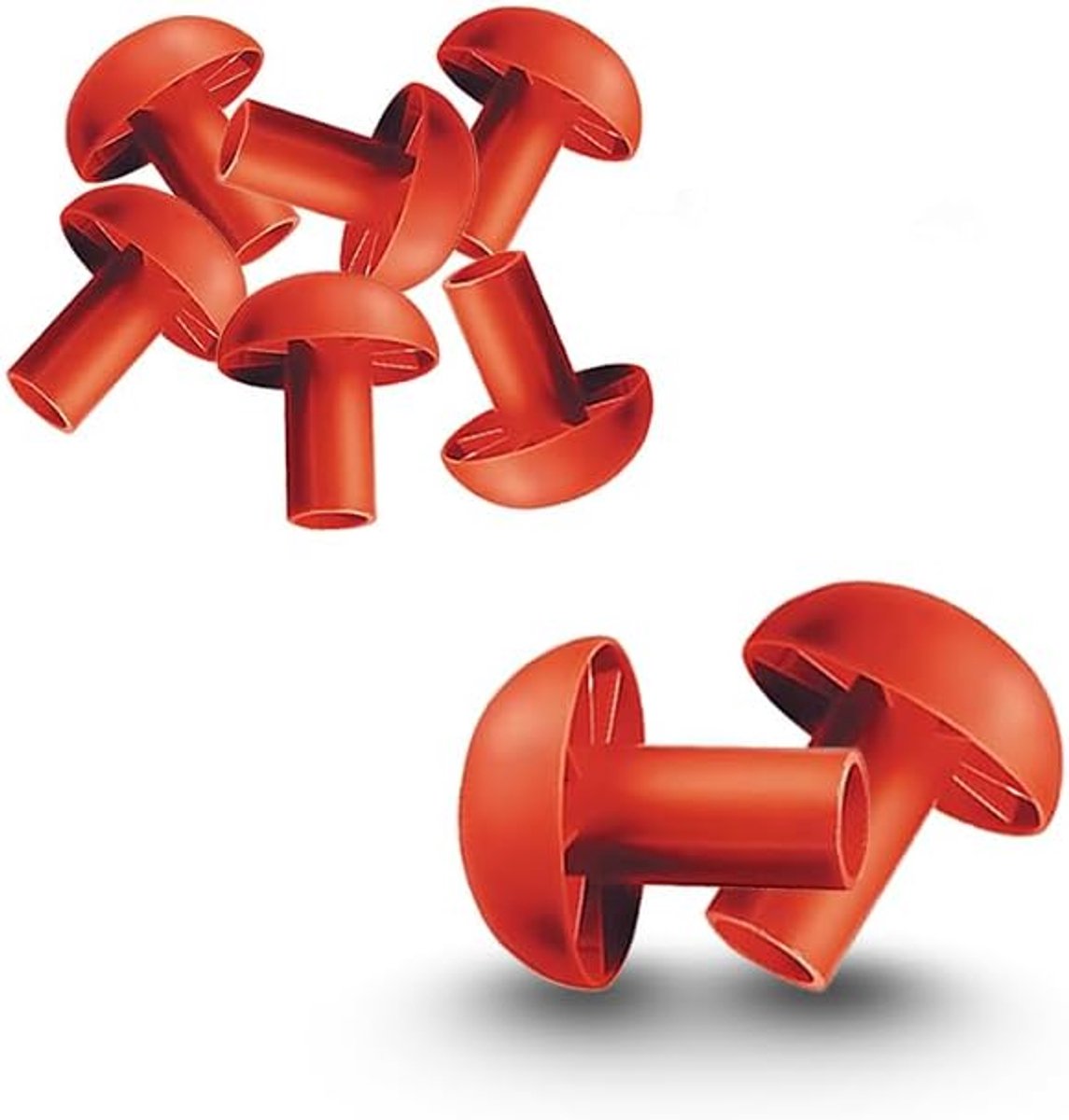 Verf caps CF 6-20 mm - 25 stuks - rond - voor Italiaanse signalen - ShopVlot