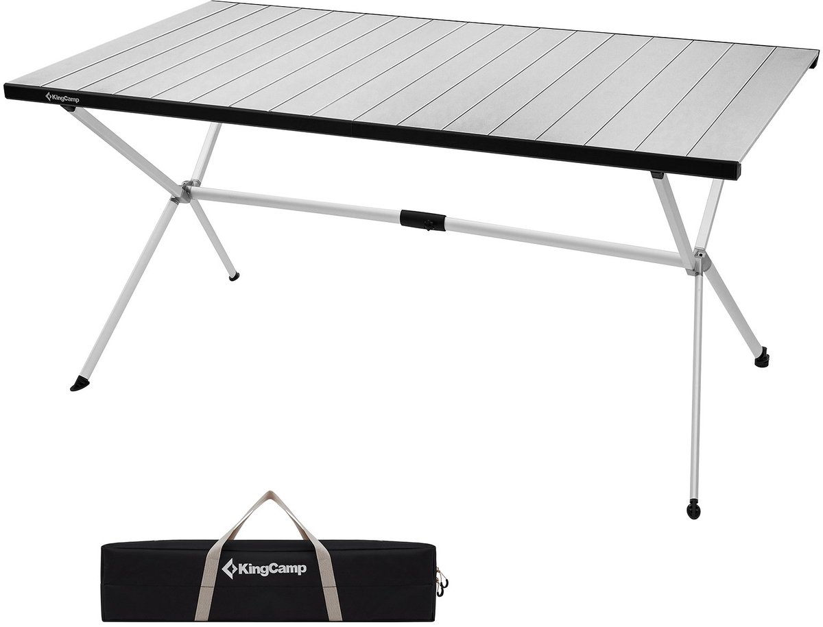 Campingtafel Campingroltafel Klaptafel Tuin - Opvouwtafel aluminium 146 x 80 cm