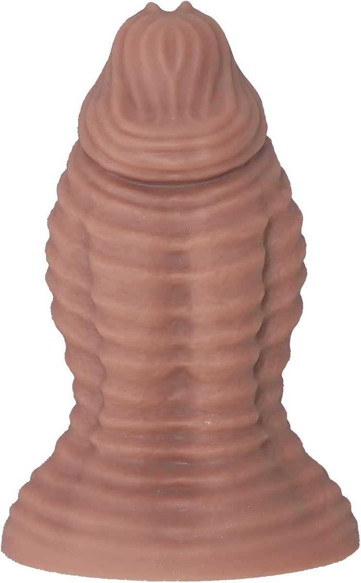 Buttplug 13,2 cm - siliconen anale kegel - dubbele dichtheid - voor anale training - ShopVlot