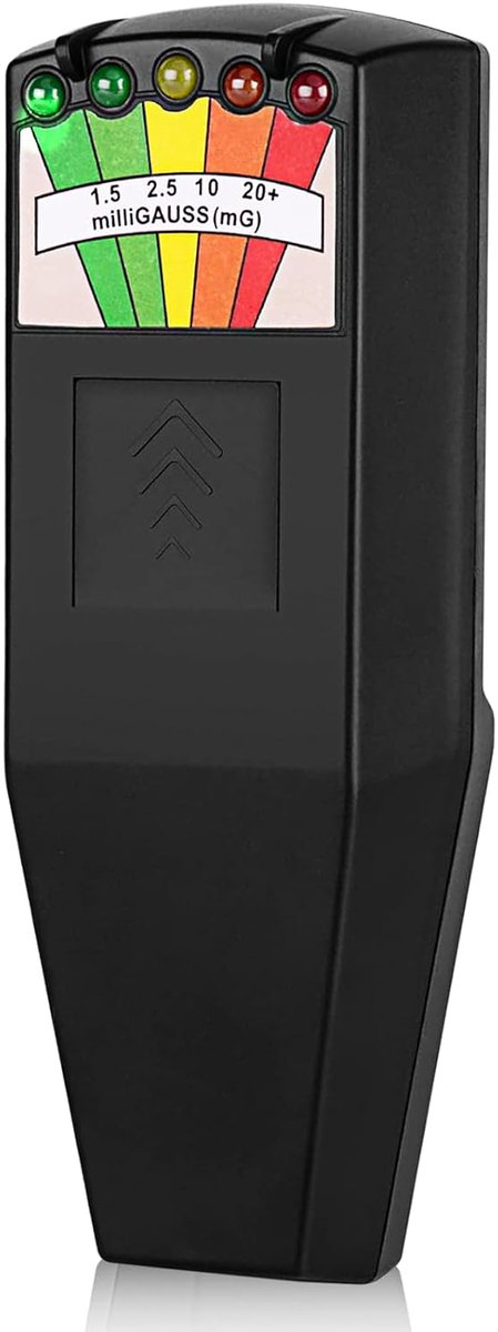 EMF meter magnetisch veld - draagbare stralingsdetector - 5 LED indicatoren - voor ghost hunting - ShopVlot