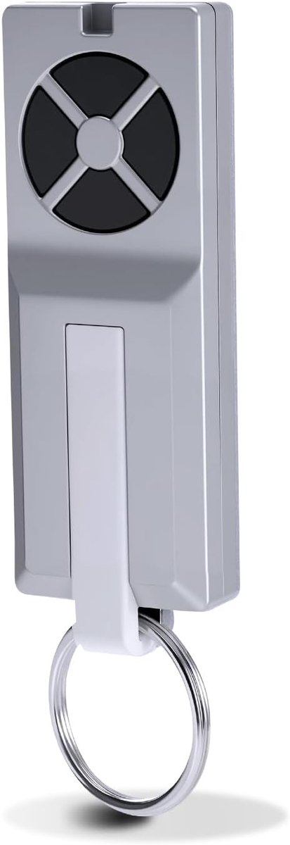 Garage deur afstandsbediening 433,92 MHz - Vervangende handzender met 4 toetsen - Inclusief batterij - ShopVlot