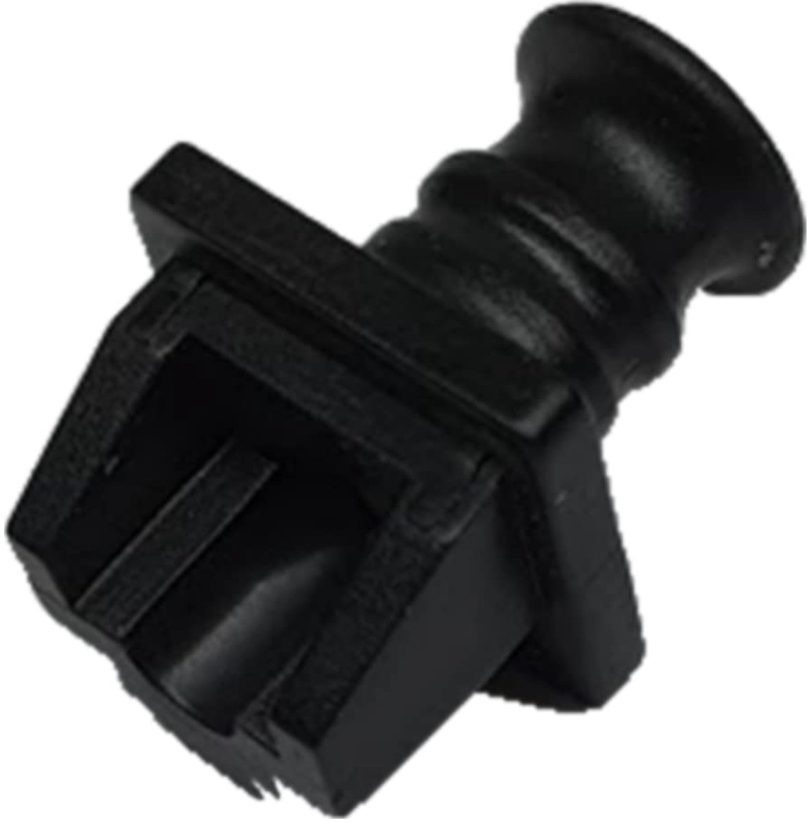 RJ45 stofkap 50 stuks - zwart - beschermplug - voorkomt stof en schade - ShopVlot