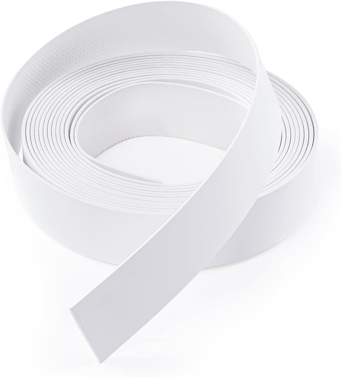 PVC kantband 19mm x 3m - witte PVC randafwerking - met hete smeltlijm - ideaal voor meubelherstel - ShopVlot