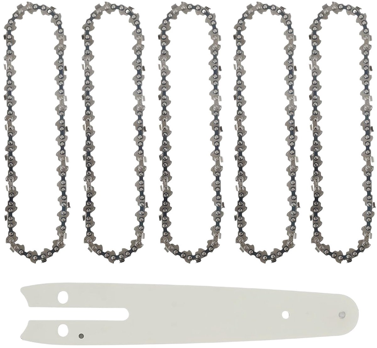 Mini kettingzaag 6 inch - 1/4 inch ketting - 65 Mn staal - ideaal voor houtbewerking - ShopVlot