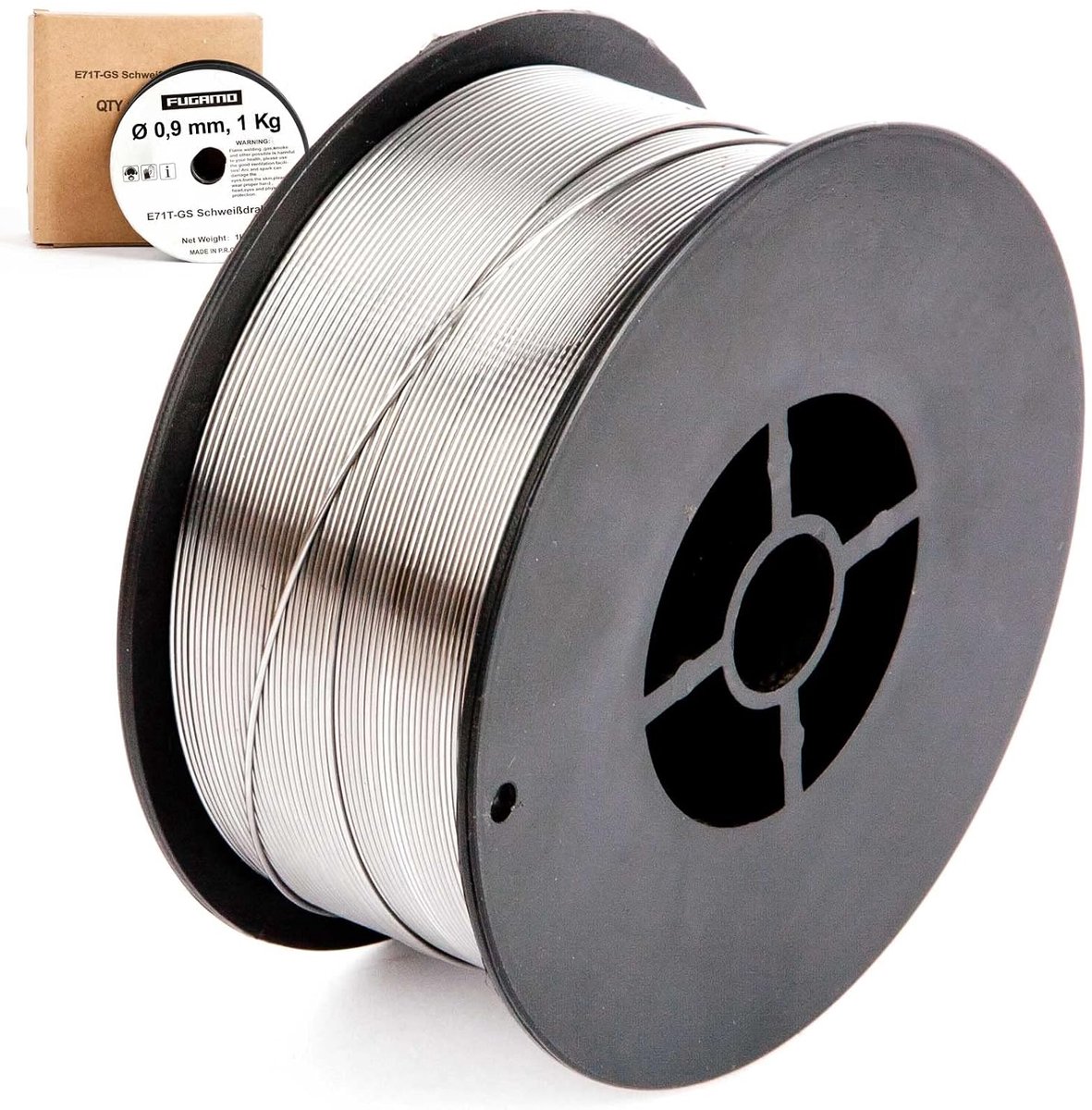 Fülldraht 0.9 mm - E71T-GS - 1 kg vuldraadspool - ideaal voor NoGas MIG MAG lasmachine - ShopVlot