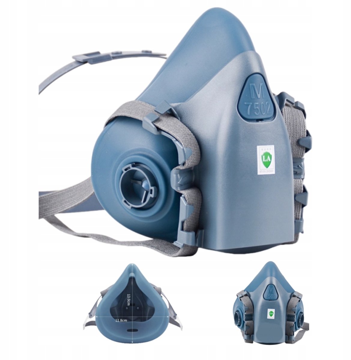 Merkloos Halfmasker voor spuitwerk - Ademhalingsbescherming