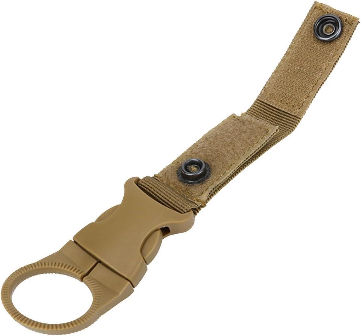 Waterfles Clip - Fleshouder Riem - Outdoor Avonturen - Snel en Betrouwbaar - 5 cm - Modder
