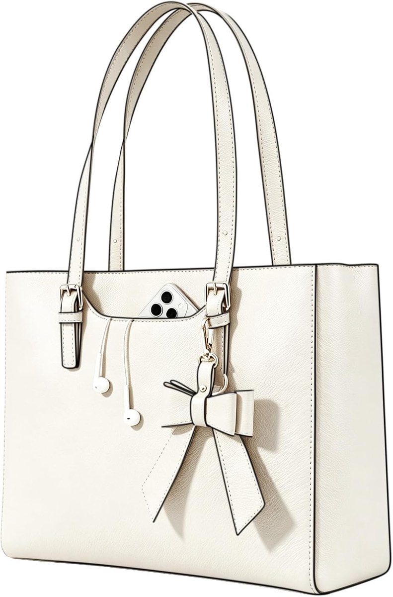 Handtas dames groot - lederen schoudertas - stijlvolle shopper - perfect voor dagelijks gebruik - ShopVlot