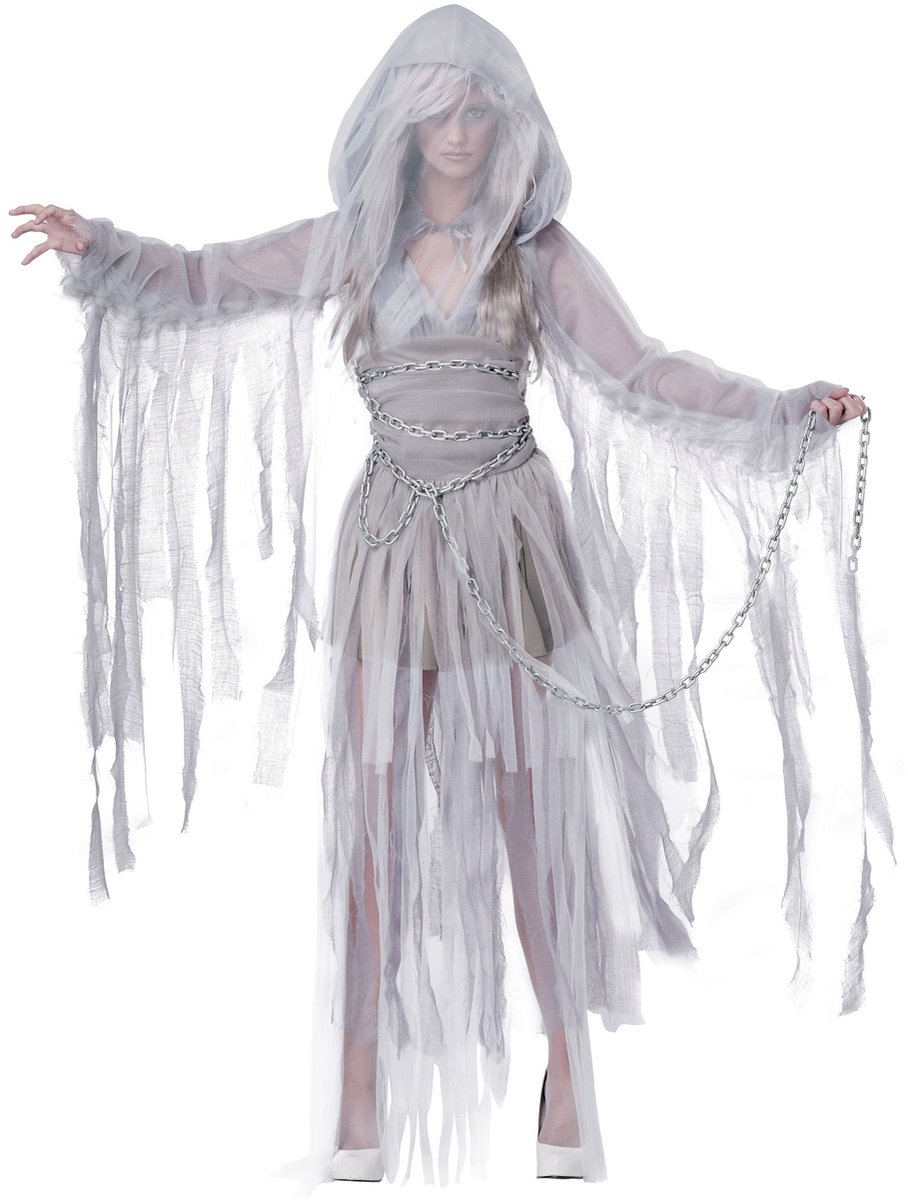 Vrouwelijk kasteel spook kostuum - Verkleding voor Carnaval & Halloween
