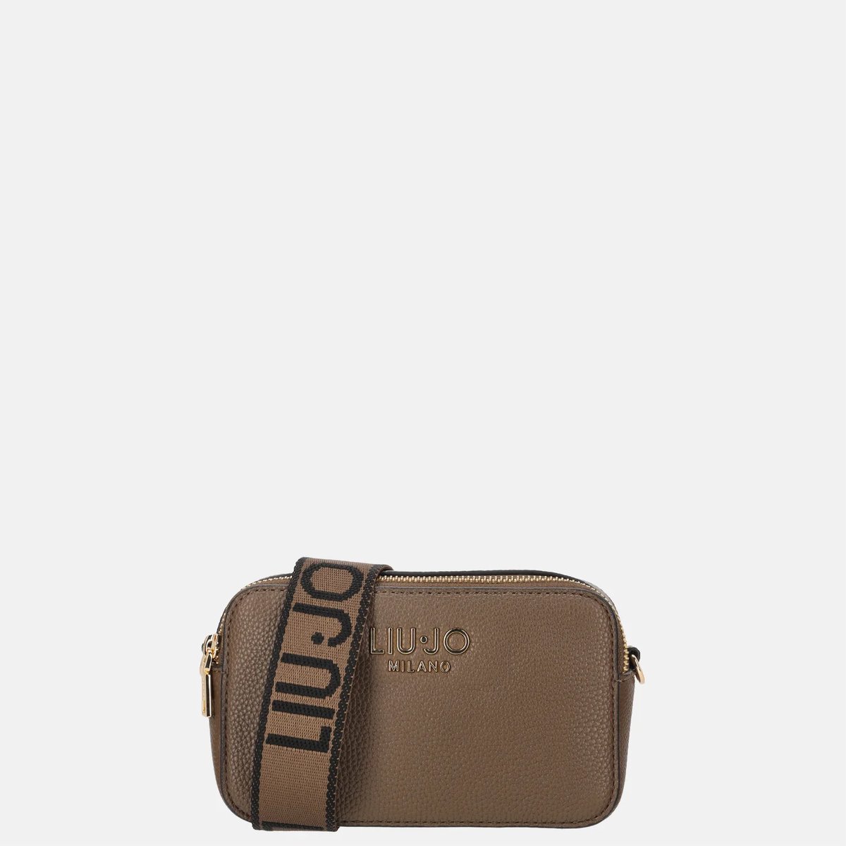 Liu Jo Ridhi camera case crossbody tas S dark mocha