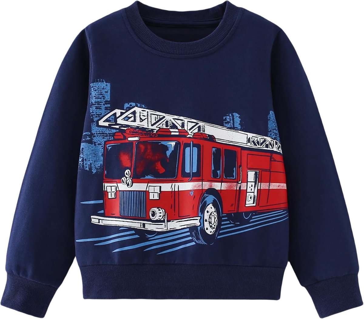 Sweatshirt Jongens Ronde Hals Sweater Jongens Katoen Casual Pullover voor Kinderen Herfst Winter Kinderkleding Leeftijd 2-7 Jaar