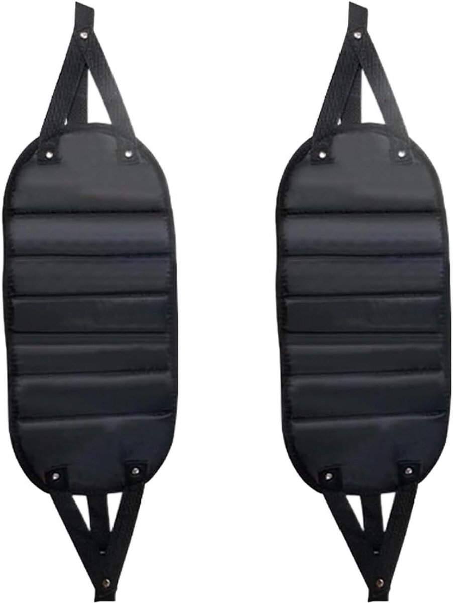 Beenhangmat Vliegtuig - Beensteun Reizen - Comfortabel Zitten - Verstelbare Hoek - 500 gram - Grijs