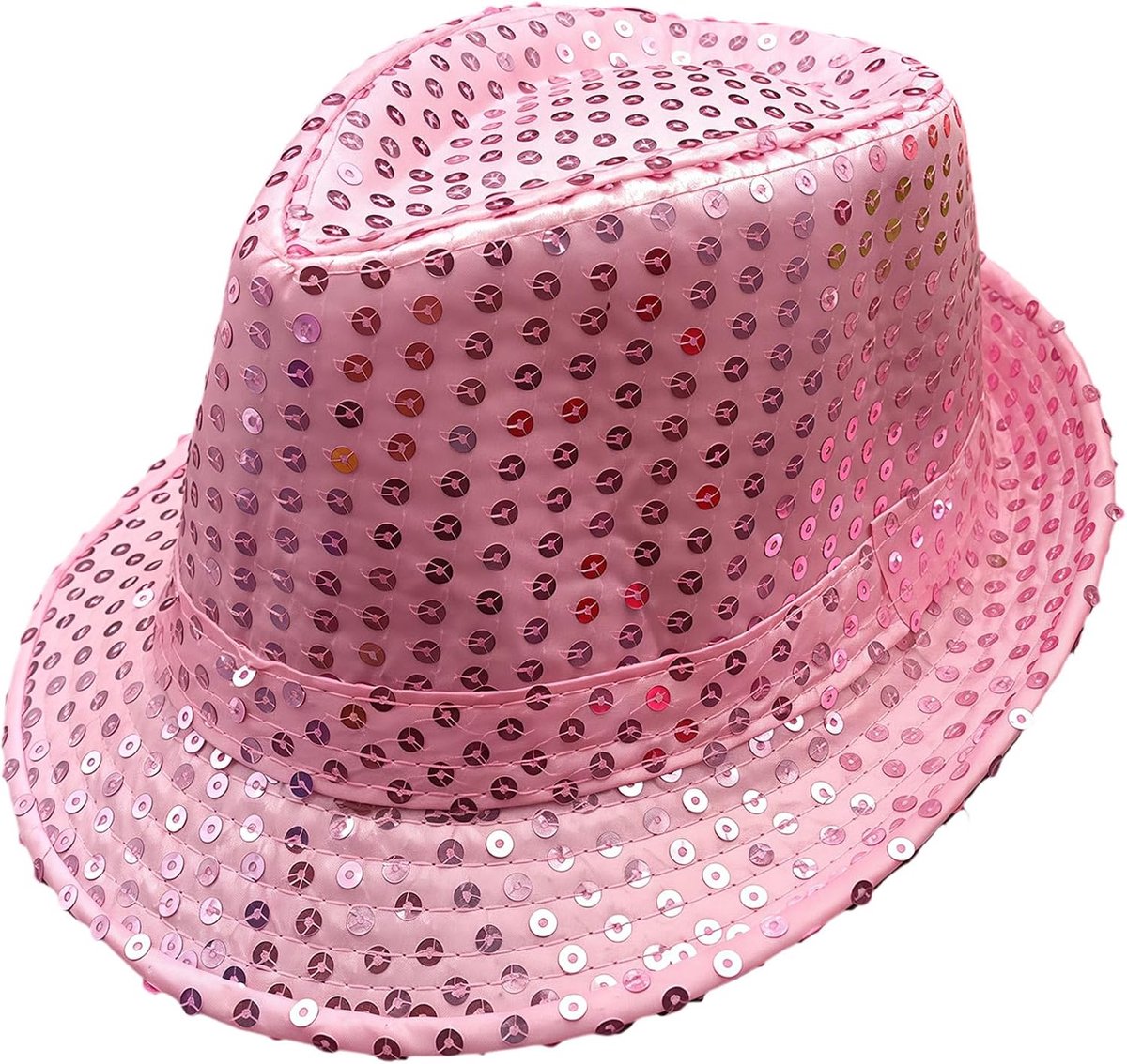 glitterhoed voor kinderen, paillettenhoed, zwart, goud, rood, zilver, disco, jazz, hip, pop, partyhoed voor kostuum, kinderen, carnaval, Halloween, themafeest, hoofddeksel