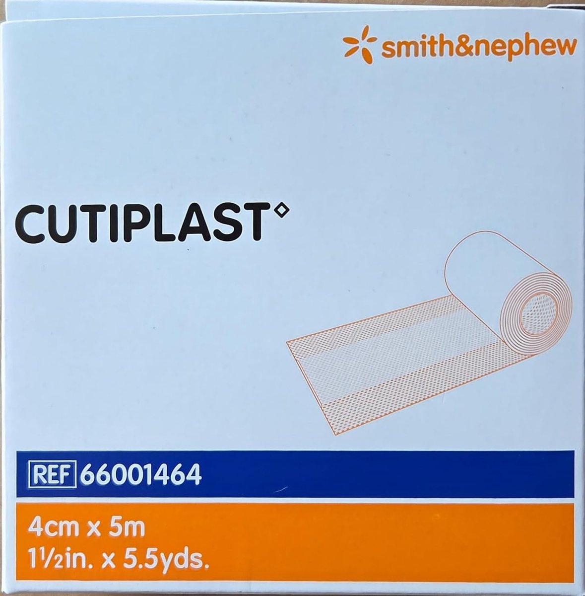 Zachte stof stroken 5 m x 4 cm - onsteriel - laag hechtend - minimaliseert trauma - ShopVlot