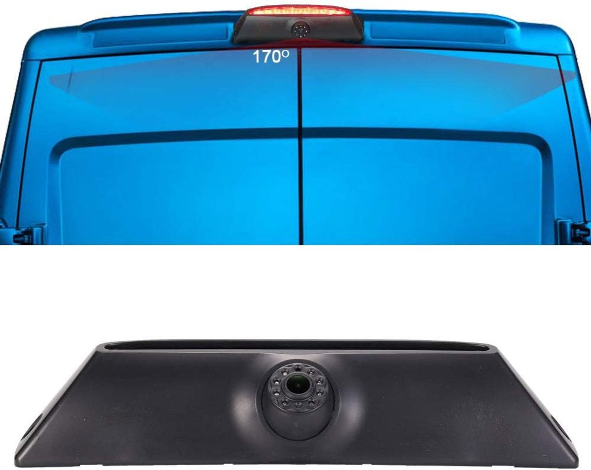 Achteruitrijcamera 1280 x 720 pixels - Waterdicht - 170 graden kijkhoek - Ideaal voor Fiat Iveco Daily 4 & V5 - ShopVlot