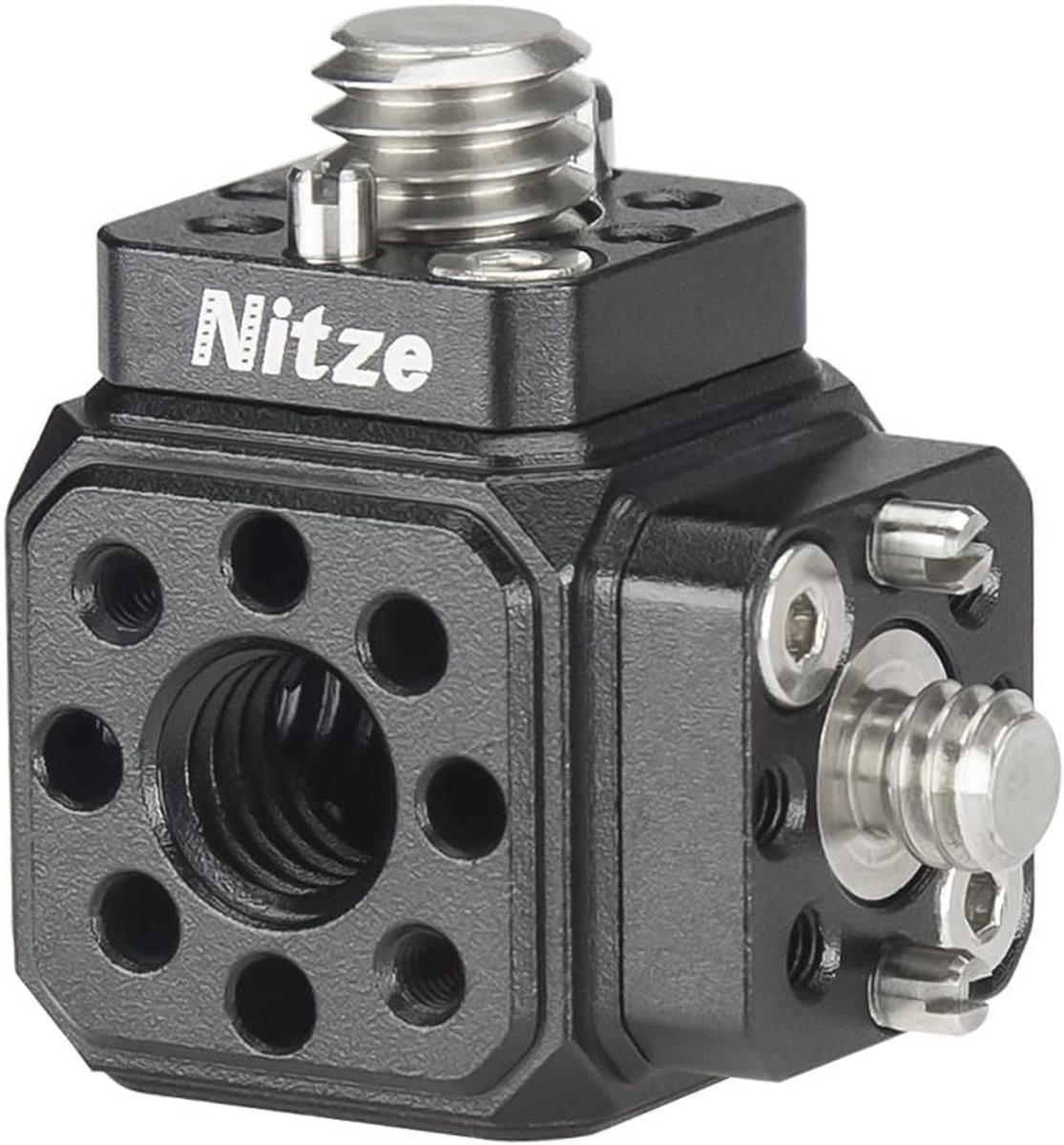 Camera Mount Cube Adapter - Hoogwaardige ARRI Bevestiging - 1/4" en 3/8" Schroefdraad - ShopVlot