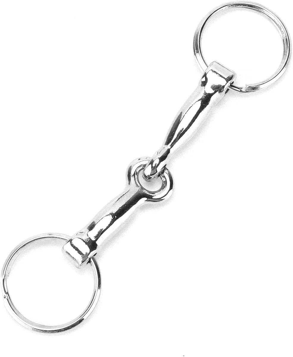 Paardengebeten sleutelhanger 2 stuks - zinklegering - hoefijzervorm - perfect voor paardenliefhebbers - ShopVlot