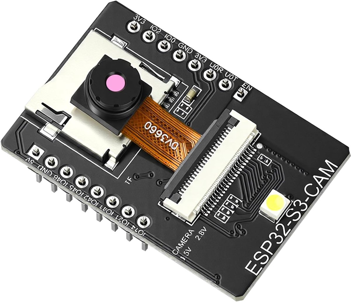 ESP32 S3 CAM ontwikkelbord met OV3660 camera - WiFi/Bluetooth - AI visuele detectie - SD-kaart opname - ShopVlot