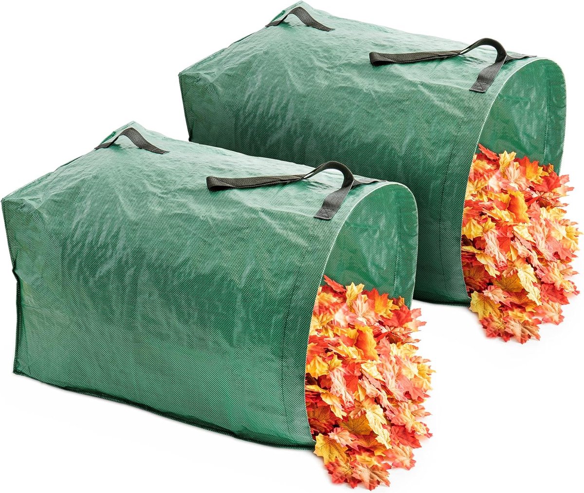 Tuinafvalzakken 53 Gallon - Herbruikbaar - Versterkte Handvatten - Ideaal voor Bladeren en Tuinafval - ShopVlot