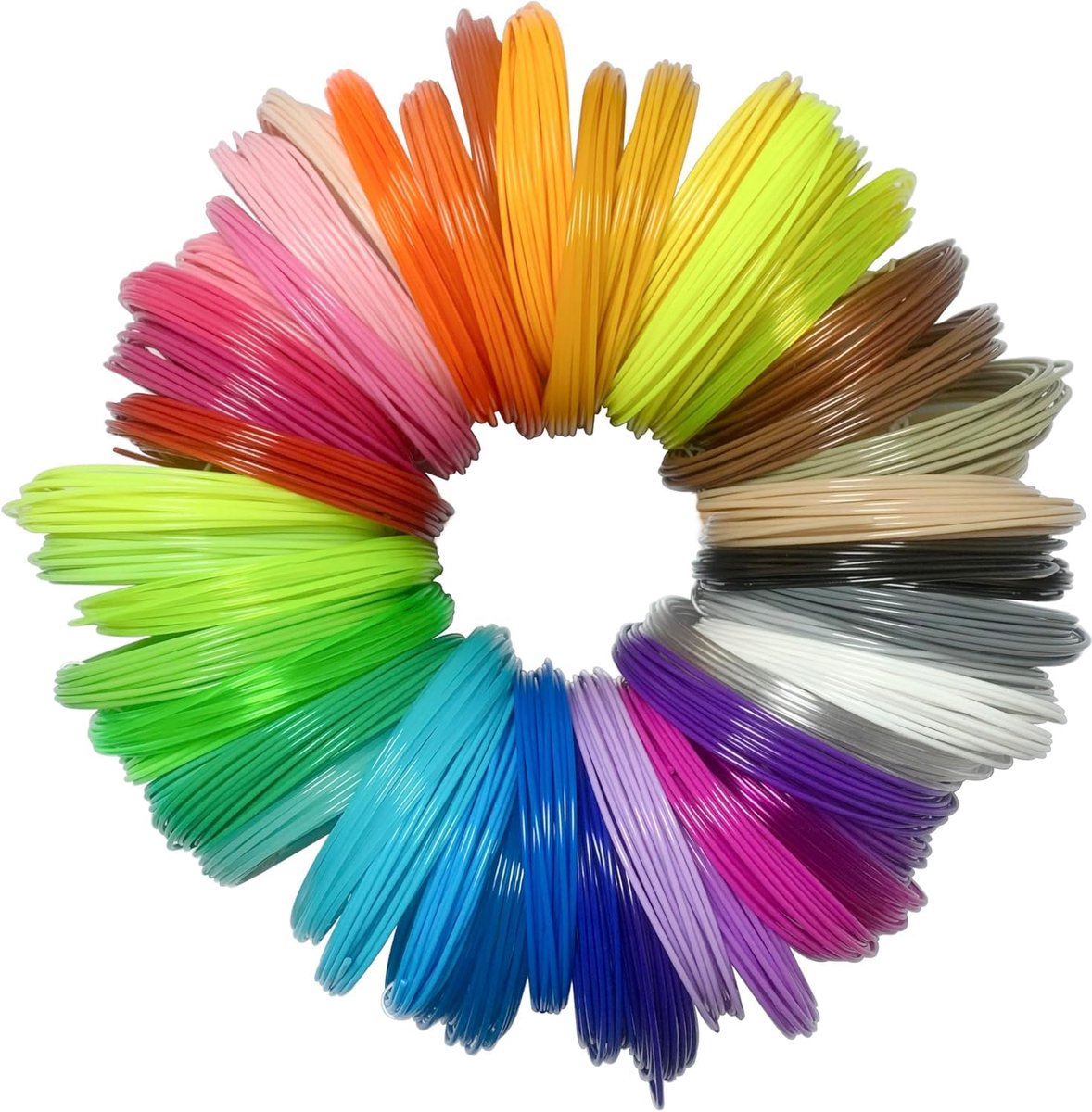3D Pen Filament 1.8 mm - PLA - 20 kleuren - Voor creatieve projecten - ShopVlot