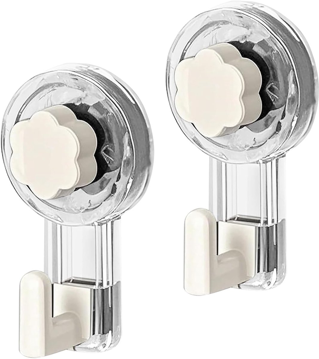Towel Hooks Suction Cups - Extra sterk - Herbruikbaar - Ideaal voor badkamer en keuken - ShopVlot