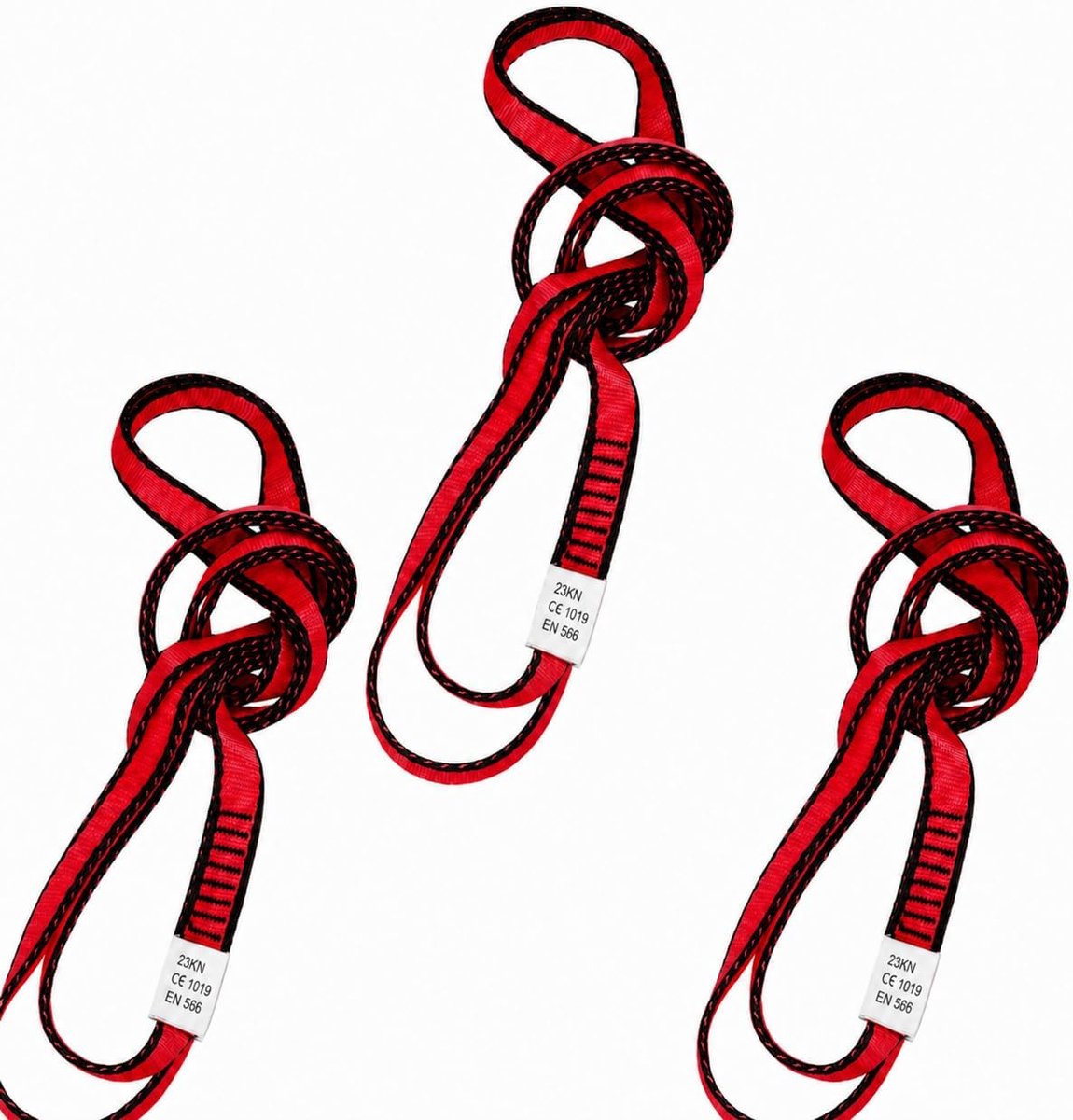 Klimlussen 23 kN - nylon bandlus 19 mm - CE-gecertificeerd - ideaal voor standplaatsbouw - ShopVlot