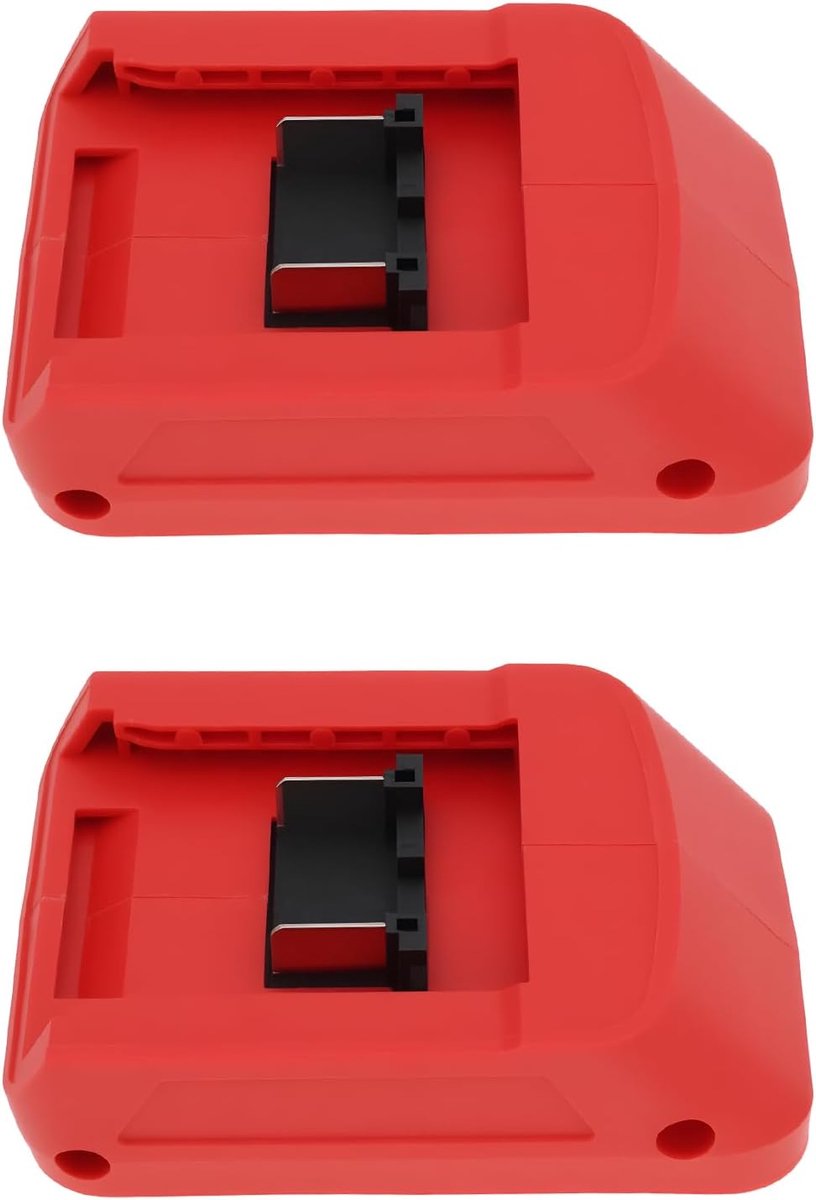 Batterijadapter voor power tools - 2 stuks - compatibel met Einhell 4511396/4511437 - ShopVlot