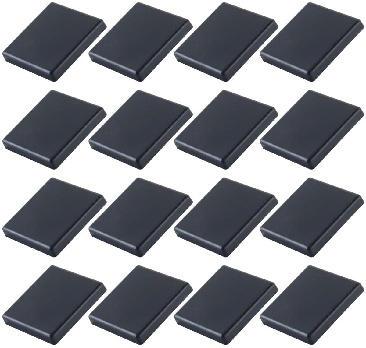 Aluminium profiel eindkap 20x20mm - zwarte nylon - duurzaam en roestbestendig - ideaal voor opslagplanken - ShopVlot