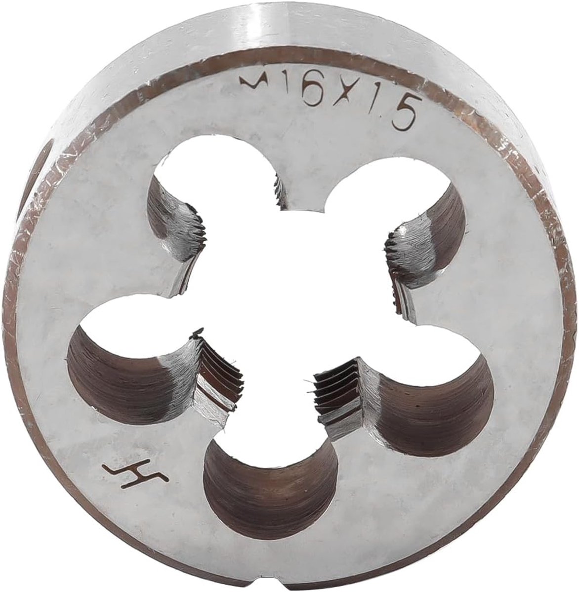 Ronde snijplaat M16 x 1.5 mm - legering staal - slijtvast en duurzaam - geschikt voor universele schroefdraad - ShopVlot
