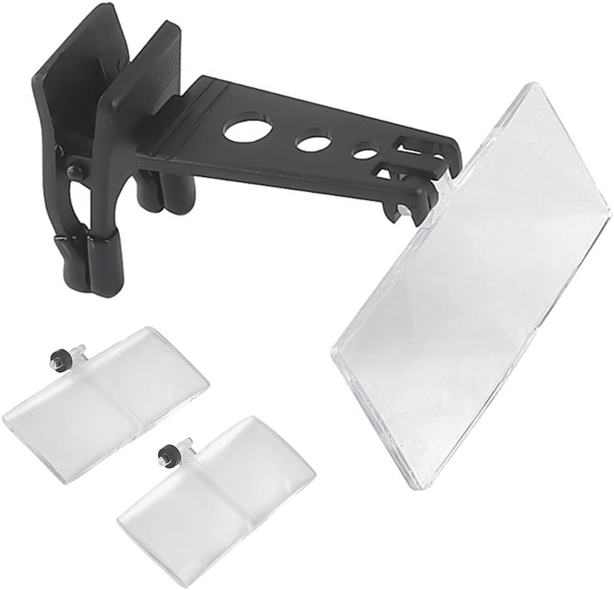 Clip-on vergrootglas voor brillen - 1.5x, 2.5x en 3.5x vergroting - geschikt voor alle brillen - ShopVlot