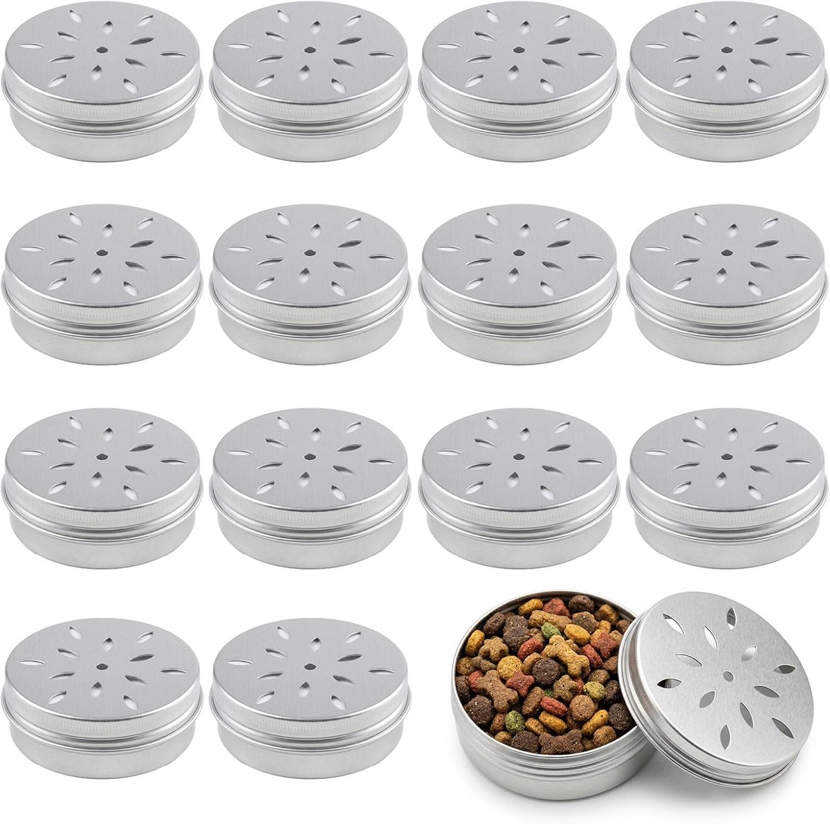 Geurcontainers 60 ml - 15 stuks - voor snuffelhonden - stimuleert geurtraining - ShopVlot