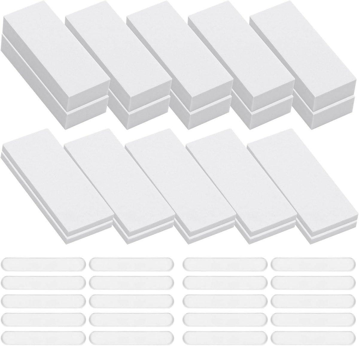 Meubelbeschermers 40 Stuks - Foam en Silicoon - Geluiddemping en Wandbescherming - Voor een Stillere Thuisomgeving - ShopVlot