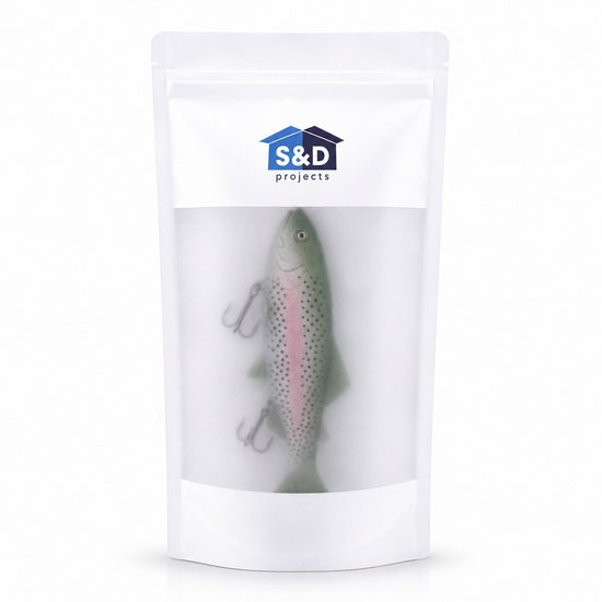 S&D - Forel XXL Softbait 30 cm - 400 g Swimbait - Kunstaas voor Grote Roofvis van S&D — afbeelding 3
