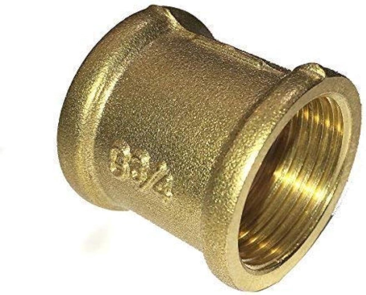 Draaifitting 3/4' IG - Koperen muffe - Voor water- en luchtleidingen - ShopVlot