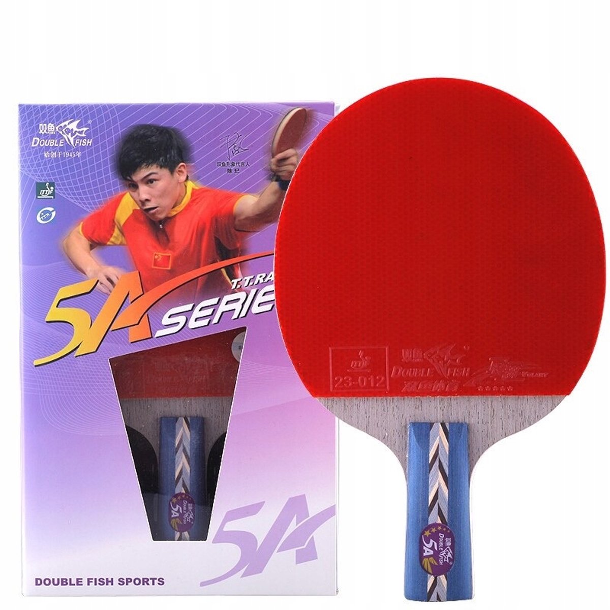 Double Fish 5A+ Tafeltennisbatje - Snelheid, Spin & Controle