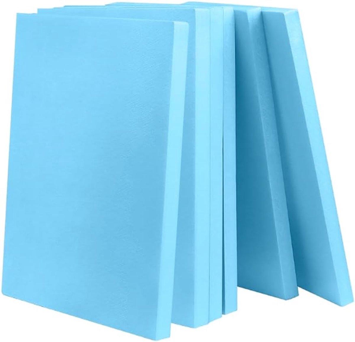 Foam boards 40 x 30 x 2 cm - blauwe hardfoam platen - robuust materiaal - ideaal voor modelbouw - ShopVlot
