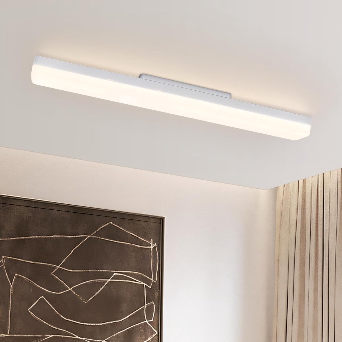 Plafondlamp LED 24 W - Daglichtwit 4000 K - Energiezuinig - Ideaal voor woonkamer - ShopVlot