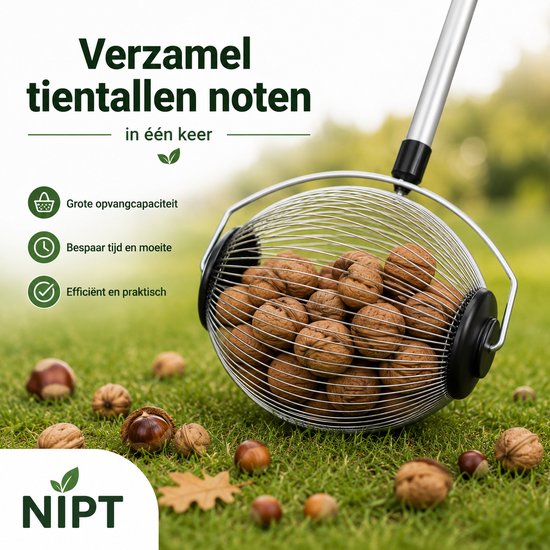 NIPT Notenverzamelaar - Roestvrij Staal - 101 cm — afbeelding 4