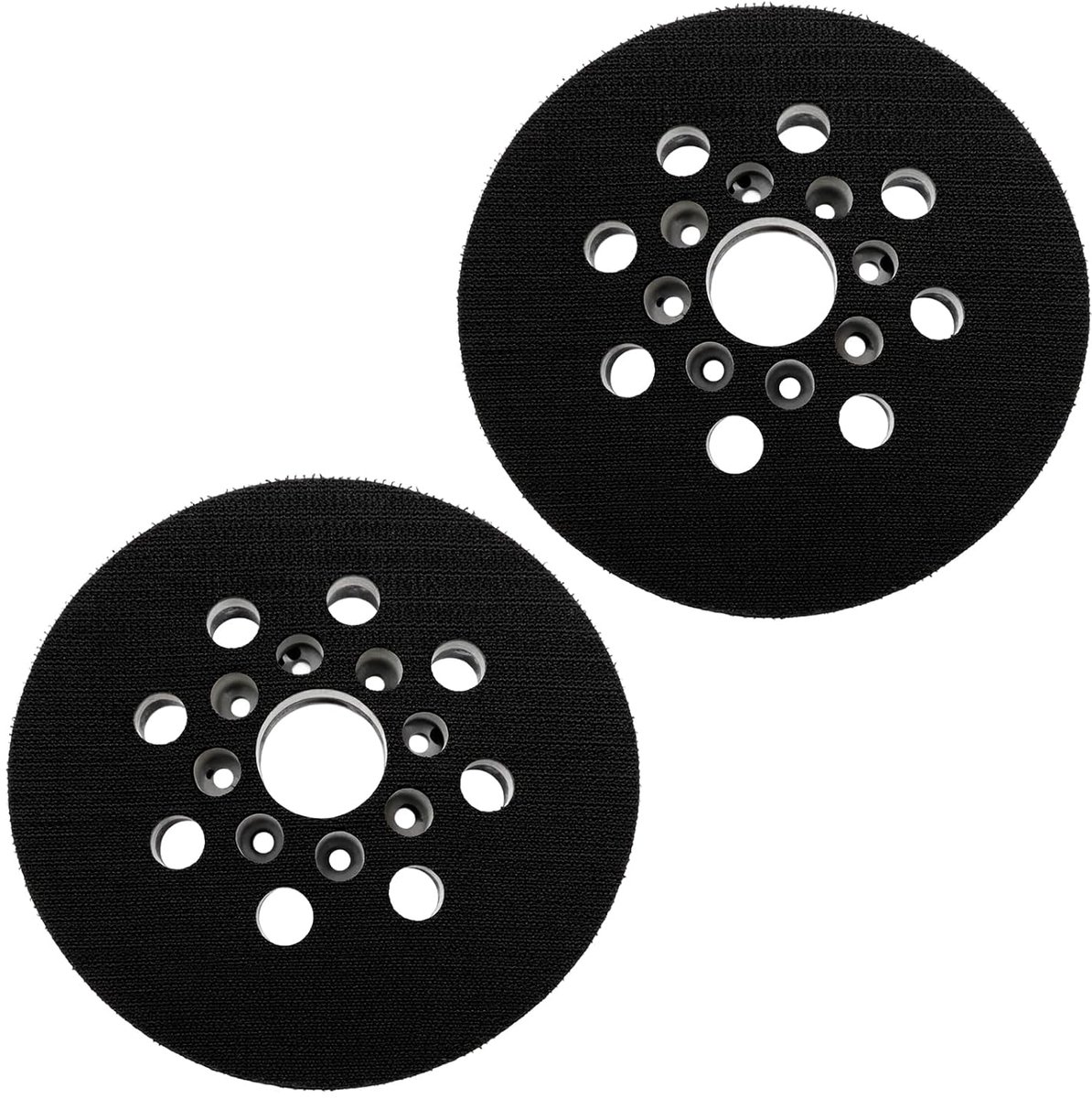 125 mm slijppad - 8 gaten PU slijppad - nylon sluiting - ideaal voor fijn polijsten - ShopVlot