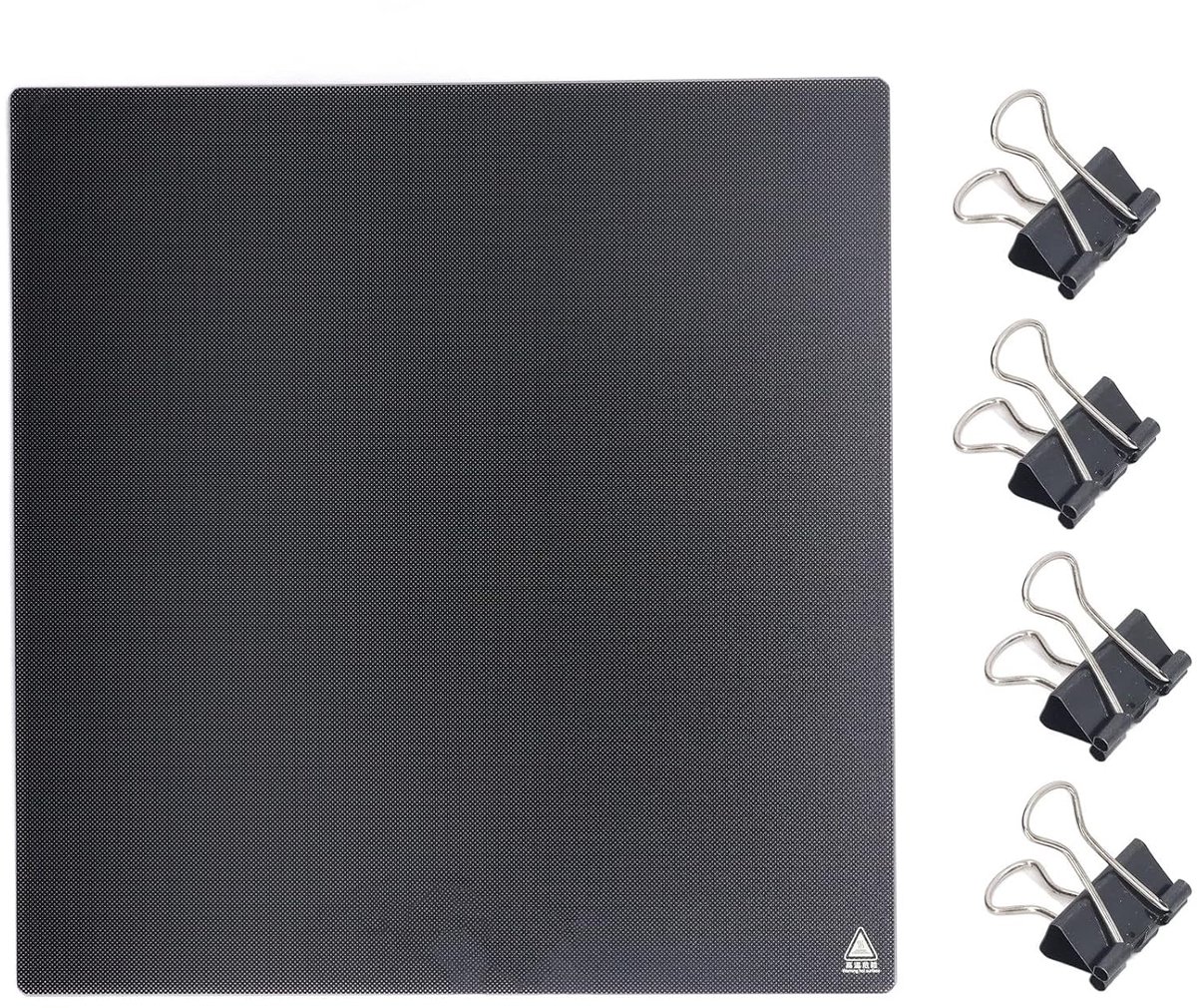 3D printer platform 320x310x4mm - gehard glas - sterke hechting - eenvoudig verwijderen van mallen - ShopVlot