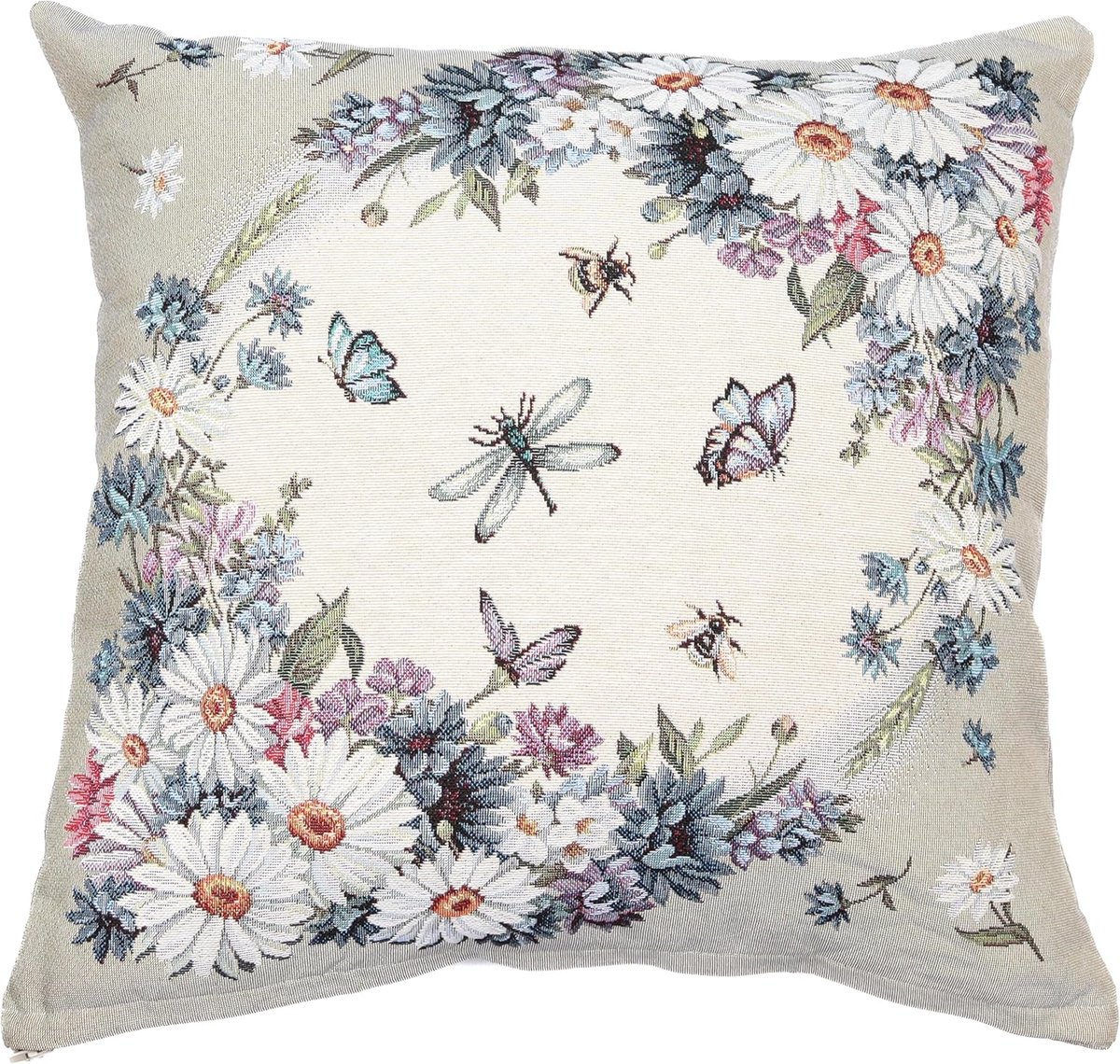 Cushion Cover 45 x 45 cm - Jacquard stof - Dubbelzijdig - Ideaal voor decoratie - SnelShoppen