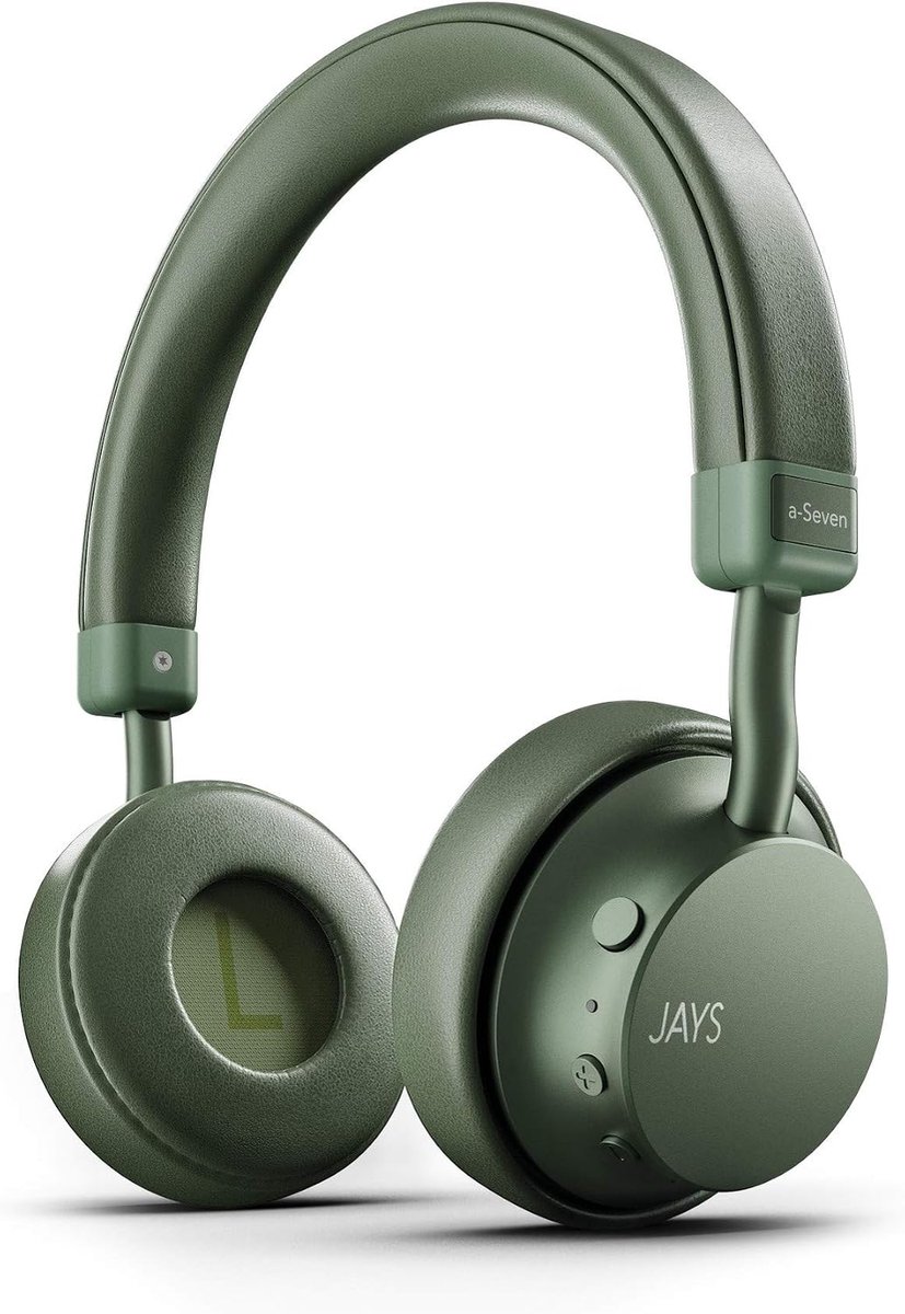 Draadloze Bluetooth hoofdtelefoon - 25 uur batterijduur - Lichtgewicht aluminium - Ononderbroken muziekervaring - ShopVlot