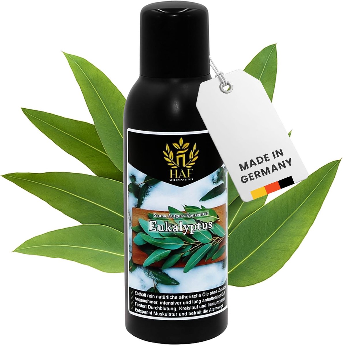 Sauna Infusion Eucalyptus 250 ml - Natuurlijke Essentiële Oliën - Intensieve Geur - ShopVlot