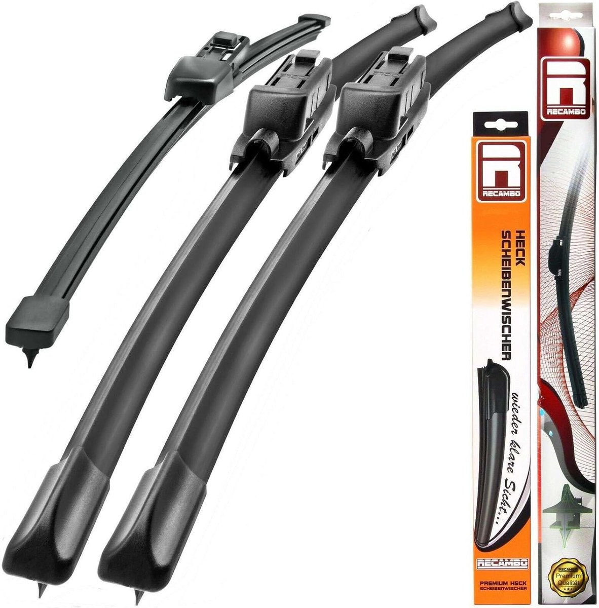 Voorruitenwissers set 3 - 600 mm / 400 mm / 275 mm - Streeploos en stil - Eenvoudige vervanging - ShopVlot
