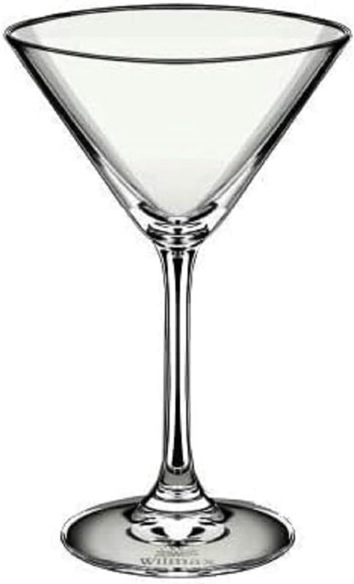 Martiniglas 270 ml - 6 stuks - Hoogwaardig materiaal - Perfect voor cocktails - ShopVlot