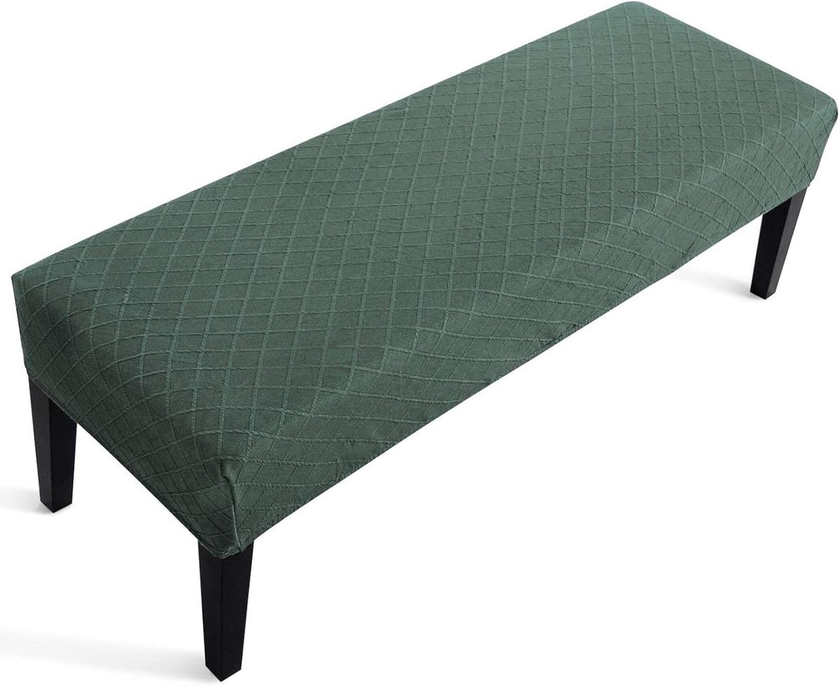 Eetkamerstoel Slipcover - Matcha Groen - Polyester - Bescherm en vernieuw je eetkamerstoelen - ShopVlot