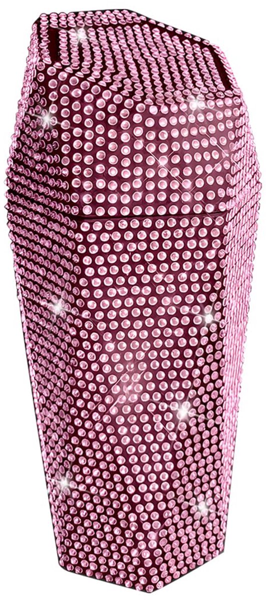 Auto-vuilnisemmer met deksel - bling diamantvorm - waterdicht - ideaal voor schoonhouden - ShopVlot