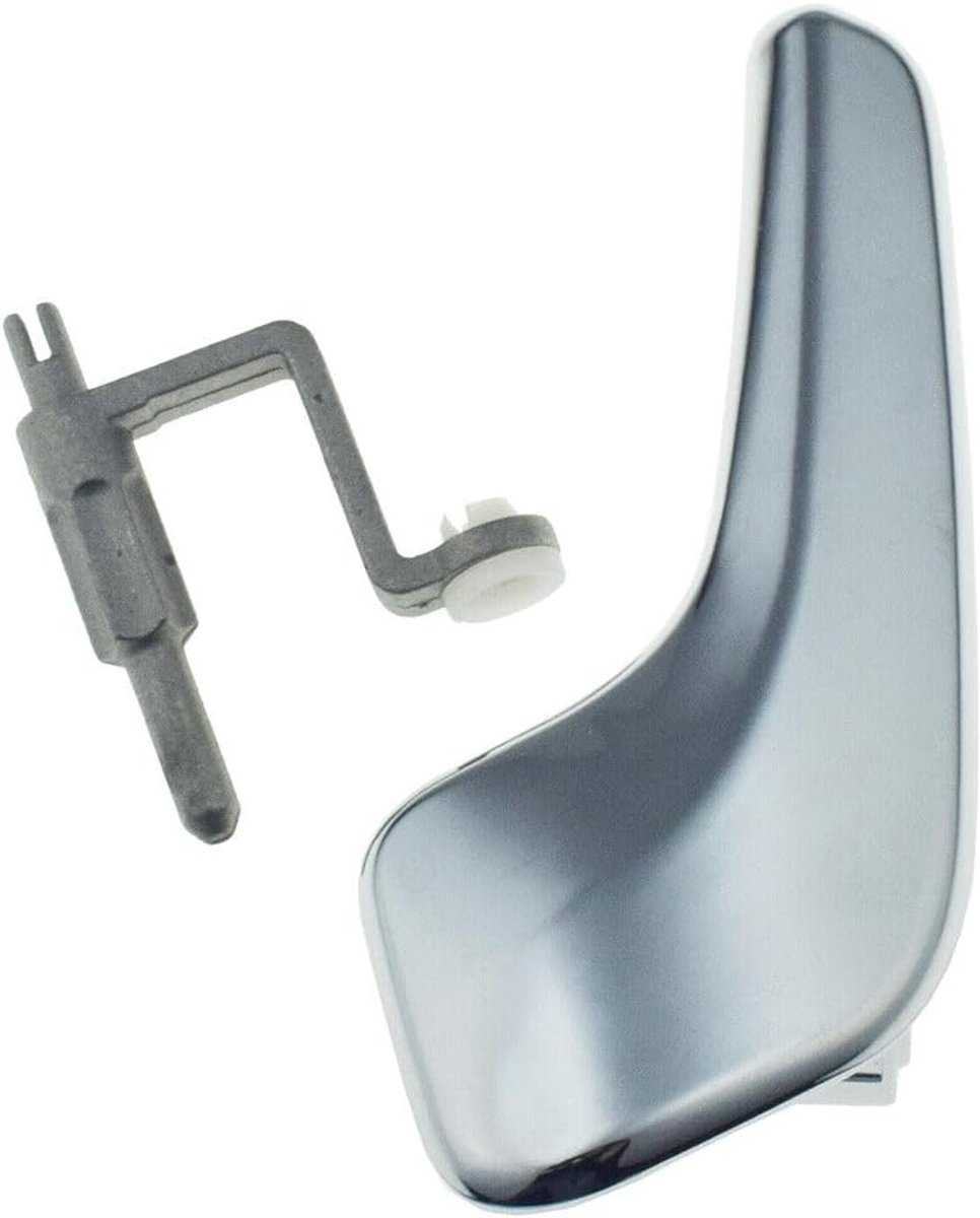 Deurgreep Chrome Links - Hoogwaardige ABS Kunststof - Eenvoudige Installatie - Voor Opel Corsa D MK III - ShopVlot