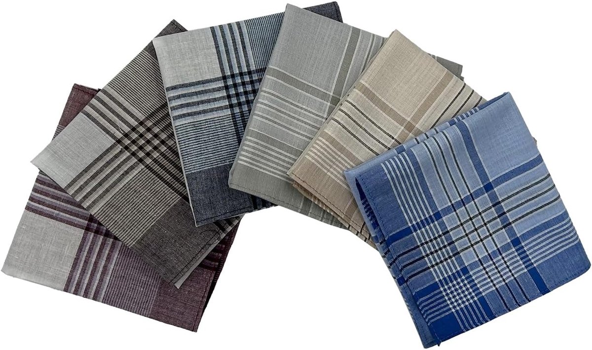 zakdoek voor mannen katoen - stijl 2 - klassiek ontwerp - perfect voor dagelijks gebruik - ShopVlot
